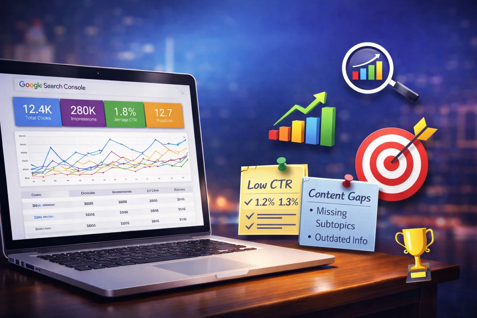 GSC Opportunties to rank on serp