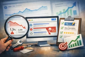How to Improve CTR Using GSC: Diagnose the Problem, Apply the Right Fix