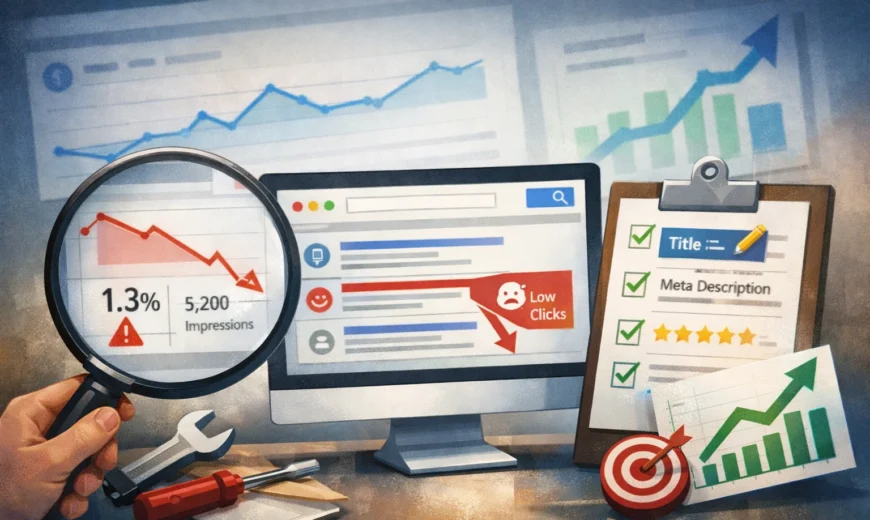 How to Improve CTR Using GSC Diagnose the Problem, Apply the Right Fix