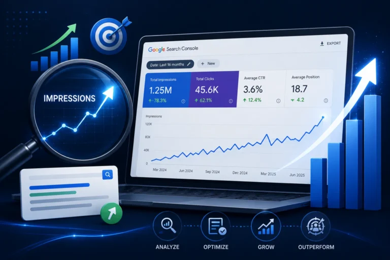 How to Increase Impressions in SEO The Data-Driven GSC Growth Framework