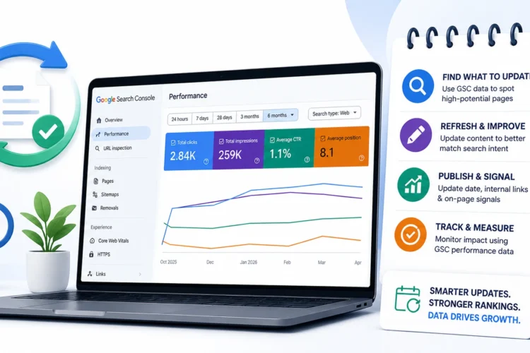 How to Refresh Content Using GSC The Data-Driven SEO Update Workflow (2026)