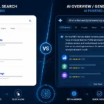 AI SEO 2026 — AI Overviews and traditional search side by side