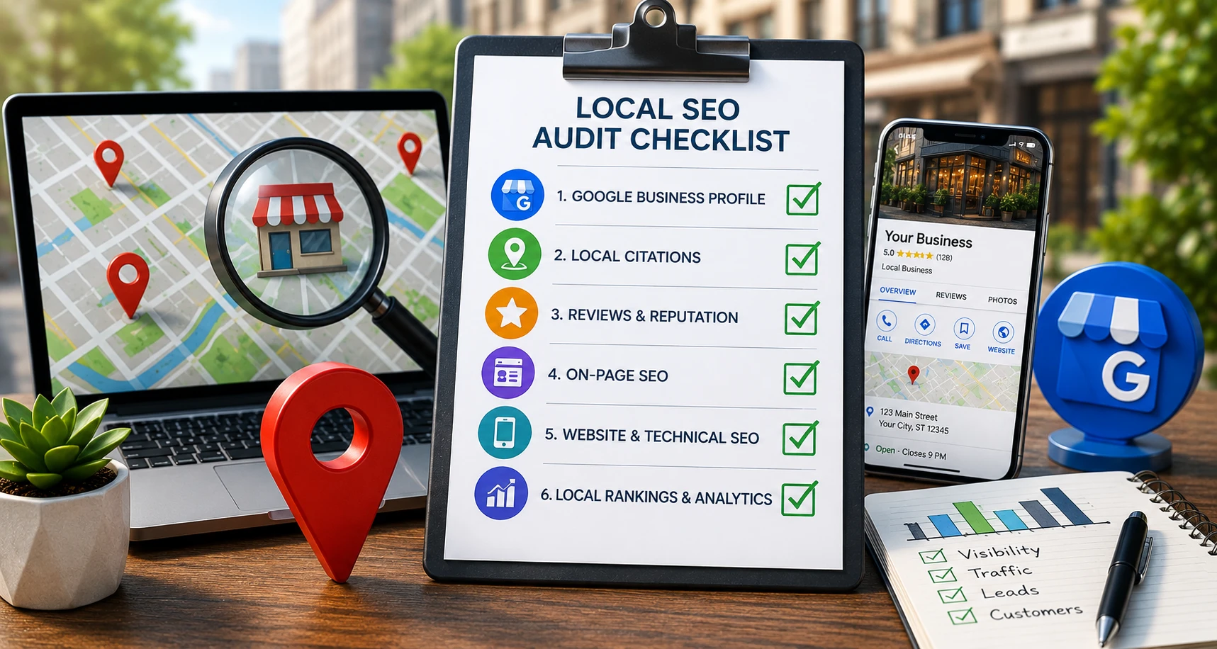 Local SEO Audit Checklist The Complete 6-Area SEO Checklist for 2026